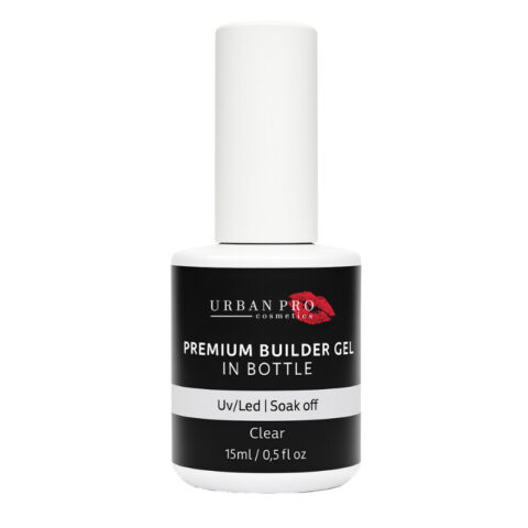Urban Pro PREMIUM – gradivni gel u bočici Clear, 15 ml
