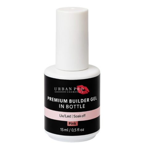 Urban Pro PREMIUM – gradivni gel u bočici Pink, 15 ml
