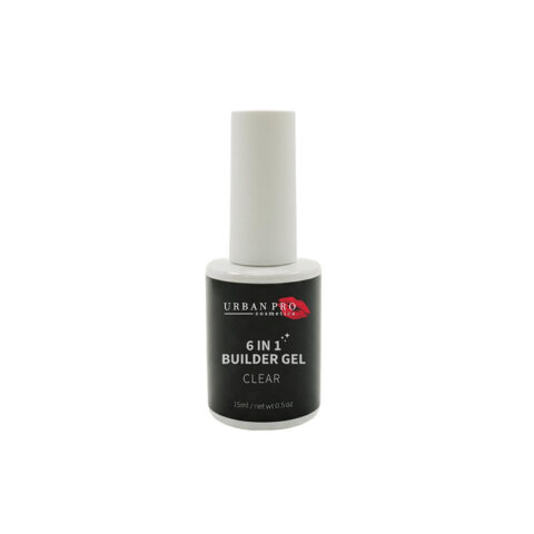 Urban Pro – 6 u 1 Builder Gel Clear, 15 ml