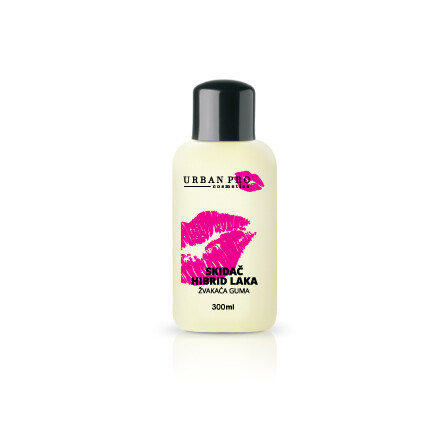Urban Pro – skidač gel laka Bubble Gum, 300 ml